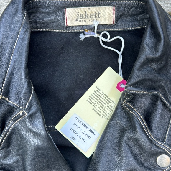 Jakett NYC Josey leather jacket black - Picture 6 of 12